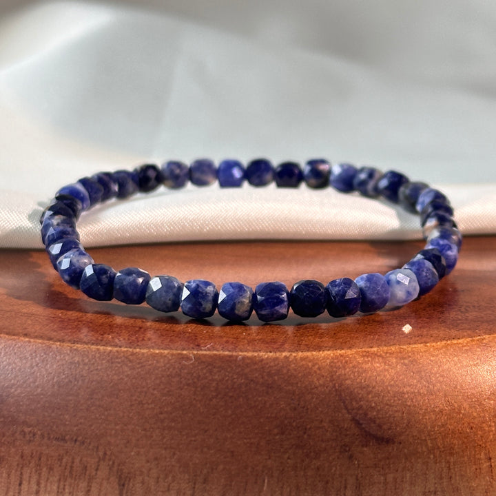 Sodalite Faceted Bracelet 4.6-4.8mm