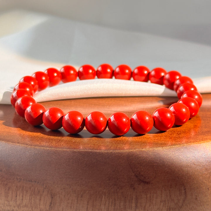 Cinnabar Bracelet 8.2-8.3mm