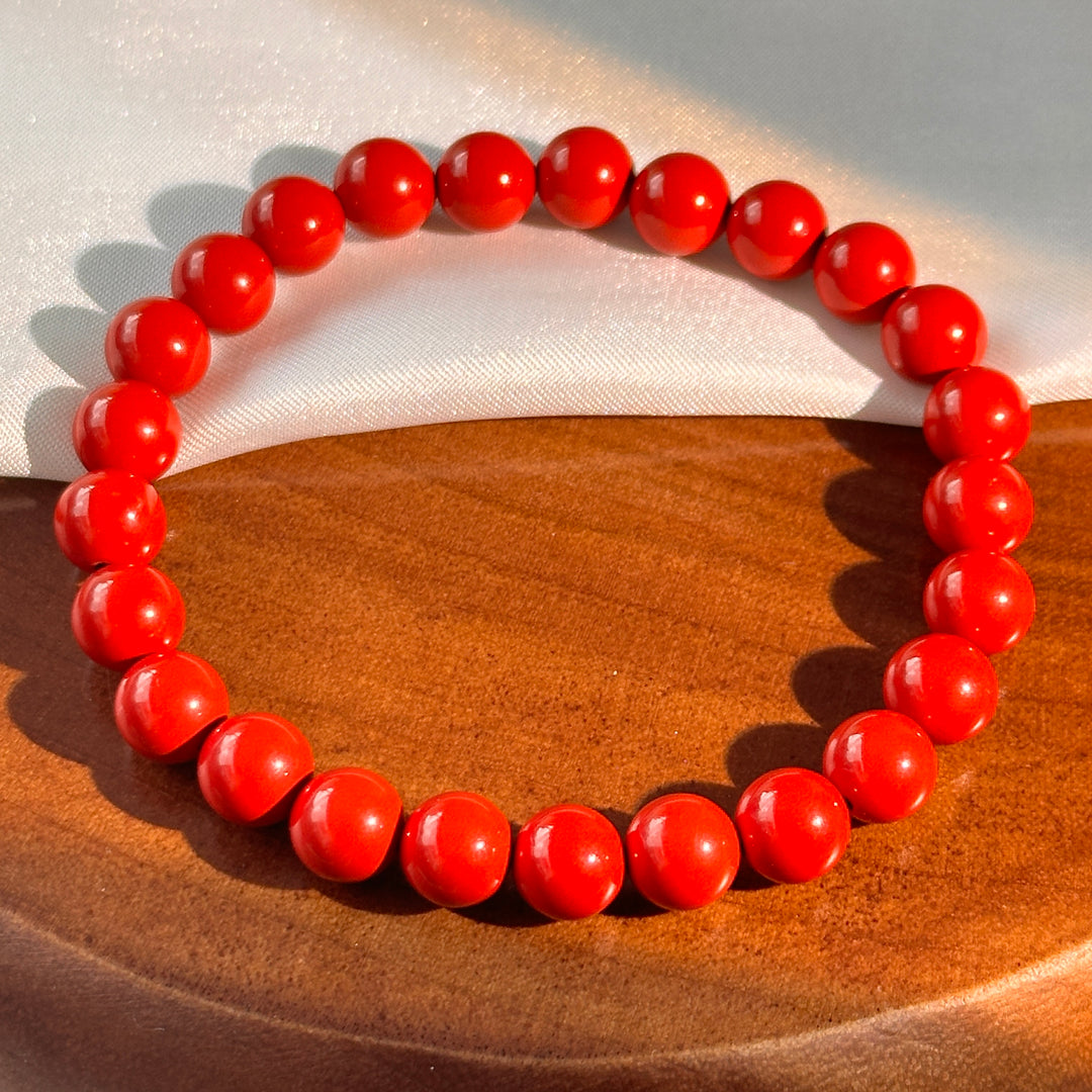 Cinnabar Bracelet 8.2-8.3mm
