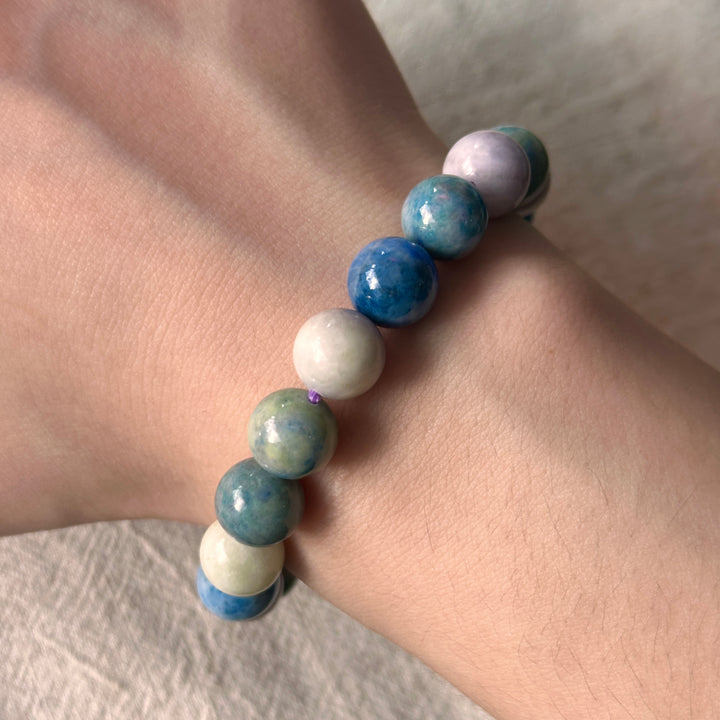 Hackmanite Bead Bracelet 9.9-10.3mm