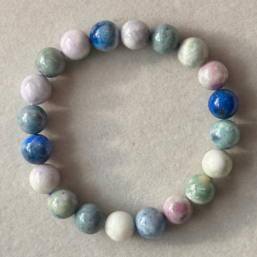 Hackmanite Bead Bracelet 9.9-10.3mm