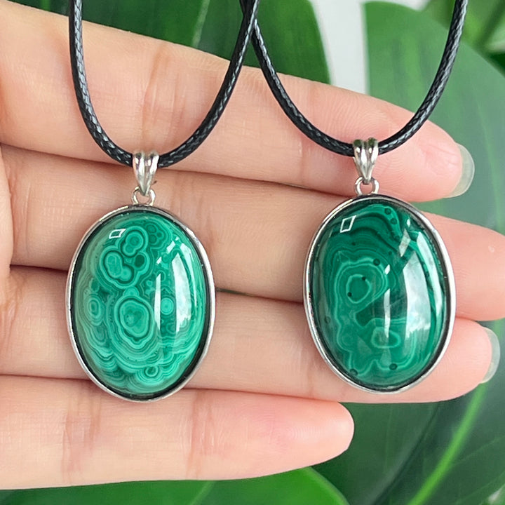 Unique,Malachite Pendant