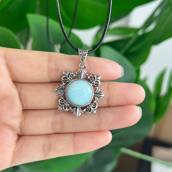 Hemimorphite Pendant