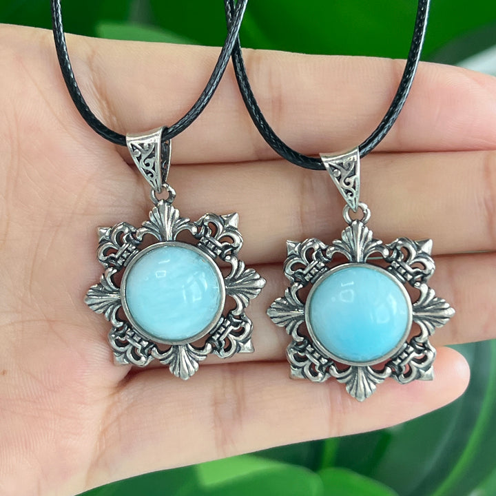 Hemimorphite Pendant