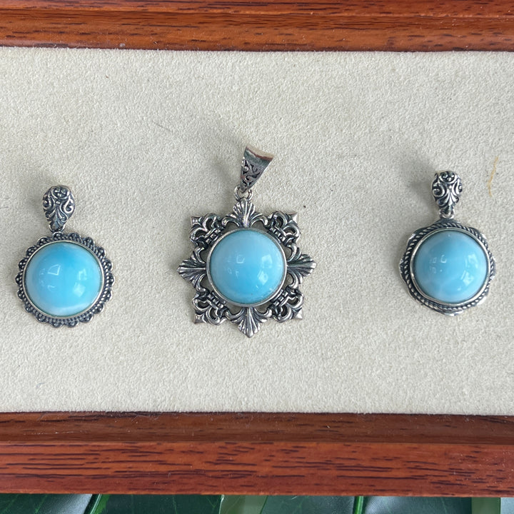 Hemimorphite Pendant
