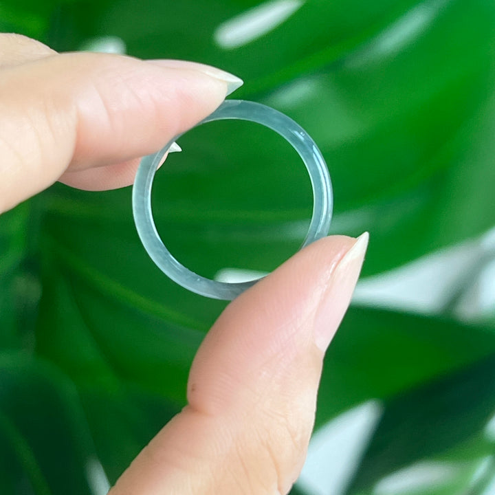 Jadeite Ring, S925,Non-Resizable