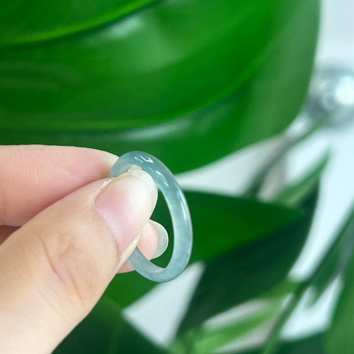 Jadeite Ring, S925,Non-Resizable