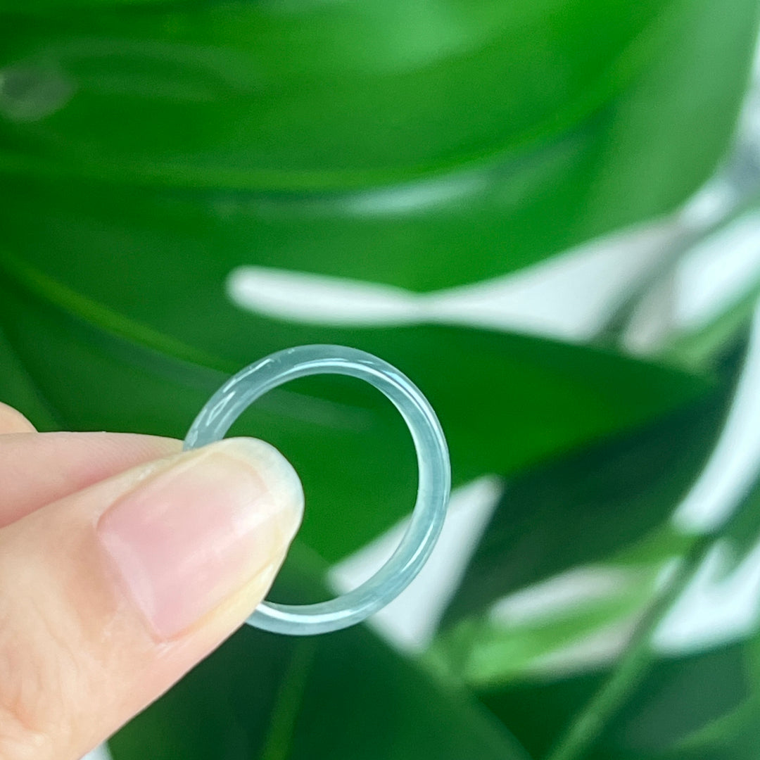 Jadeite Ring, S925,Non-Resizable