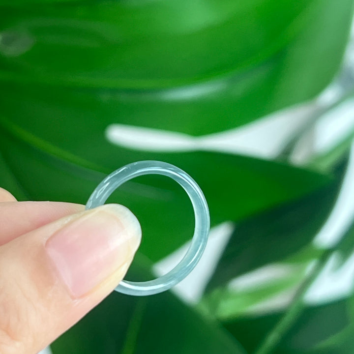 Jadeite Ring, S925,Non-Resizable