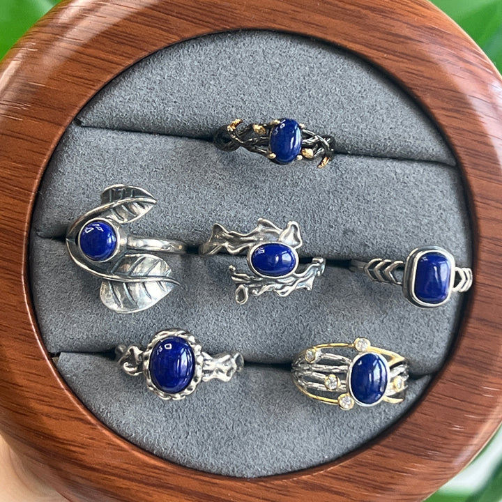 Lapis Lazuli Ring, S925