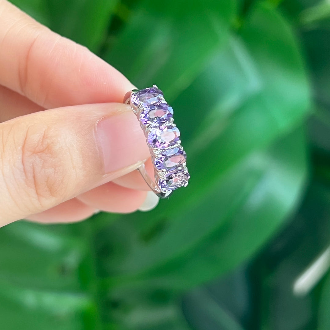Amethyst Ring, S925