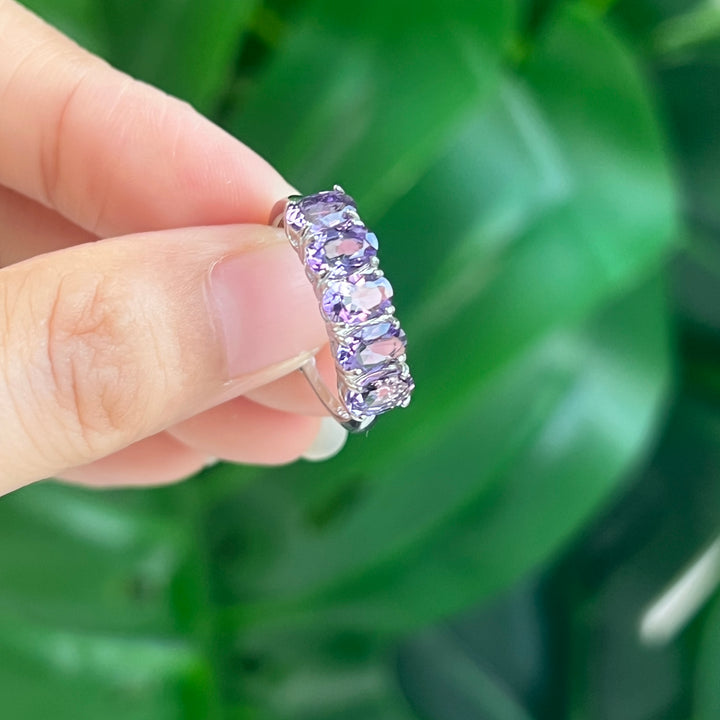 Amethyst Ring, S925