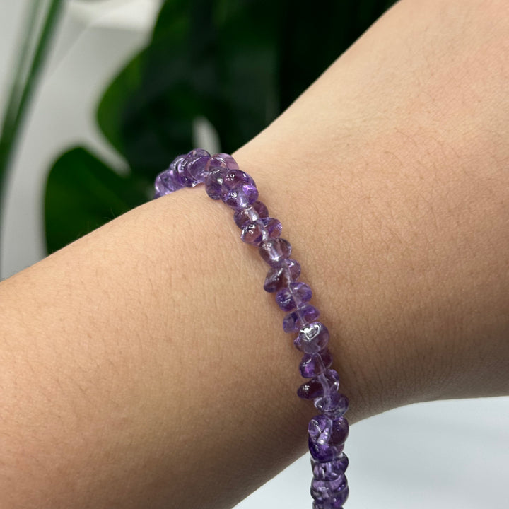 Amethyst Chips Bracelet