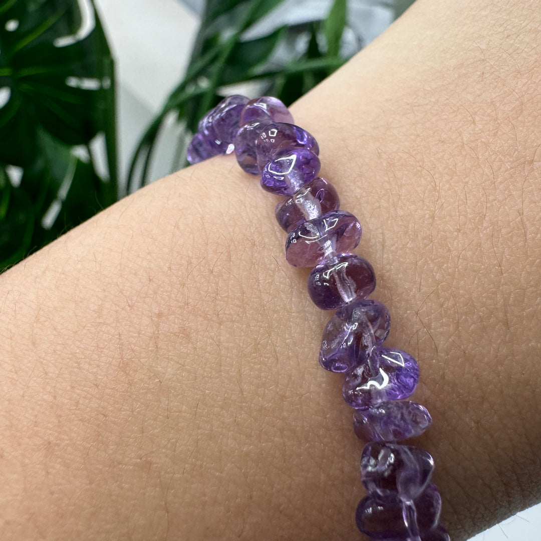 Amethyst Chips Bracelet