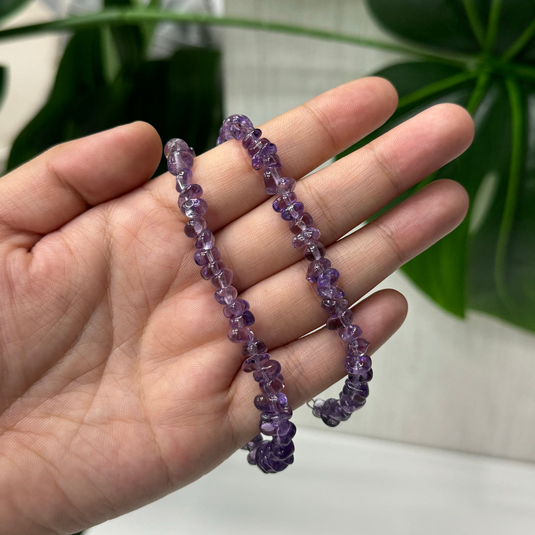 Amethyst Chips Bracelet