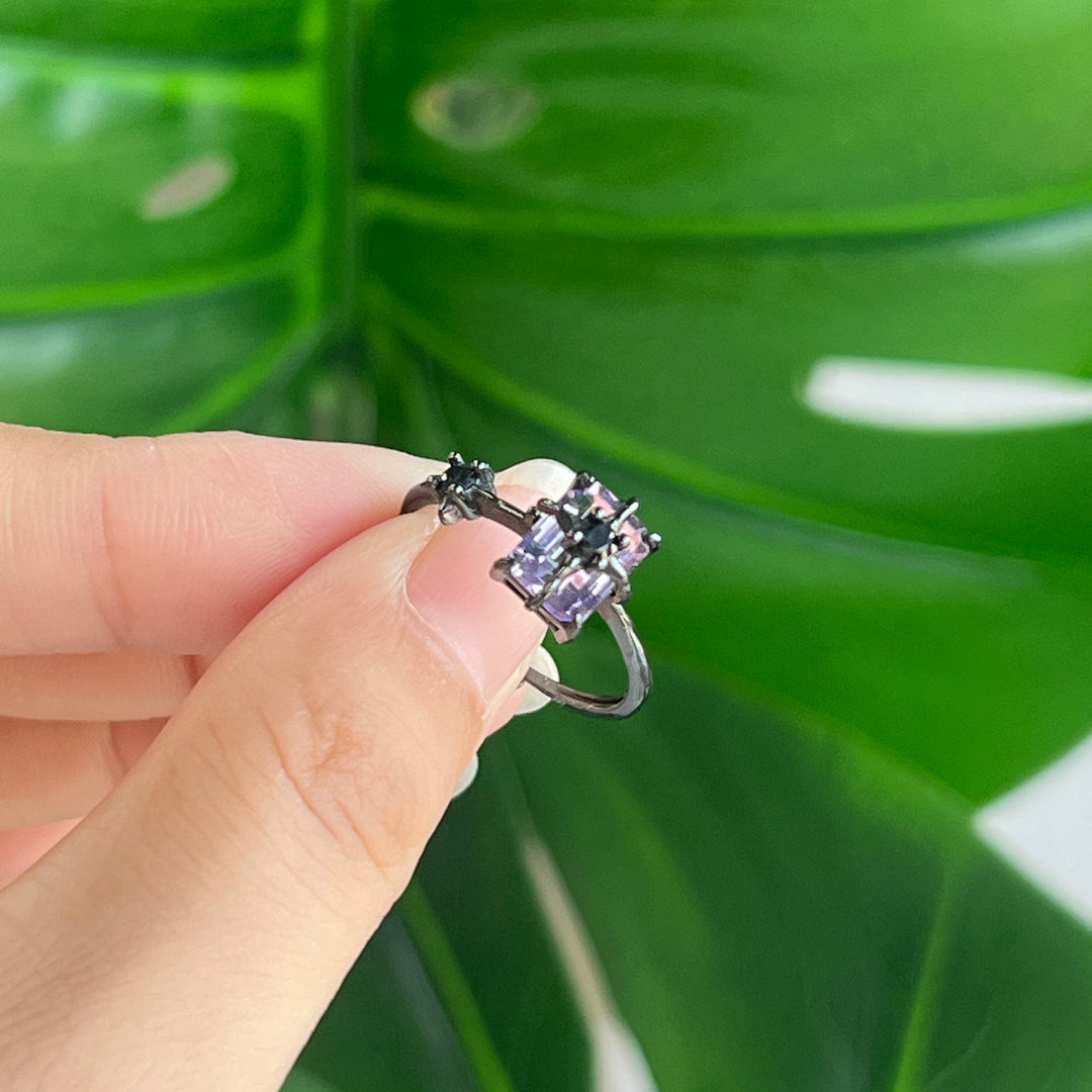 Amethyst Ring, S925