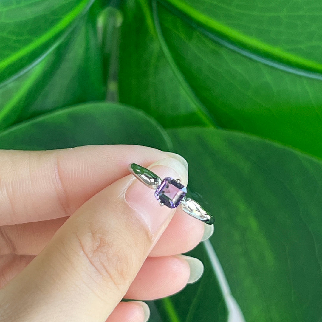 Amethyst Ring, S925