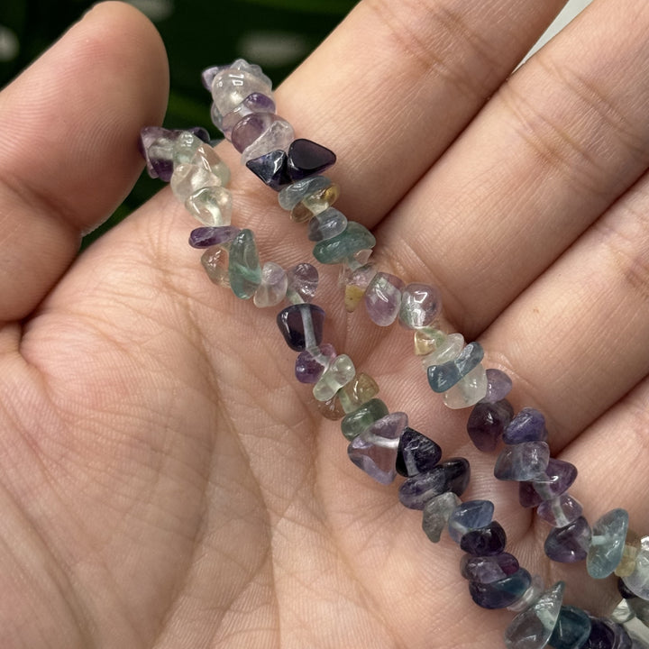 Fluorite Chips Bracelet