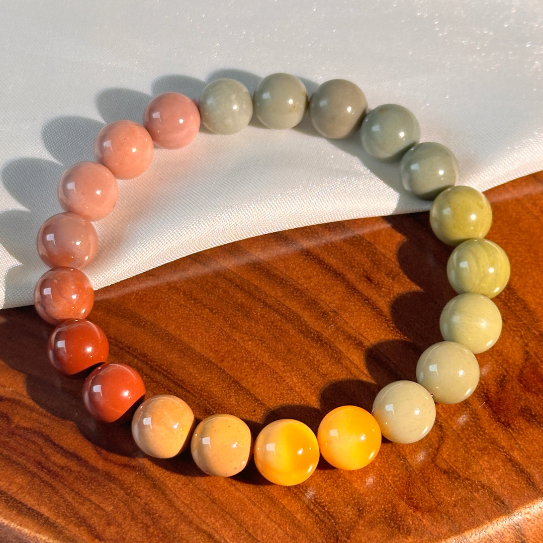 Alashan Agate Bracelet 8.9-9.3mm