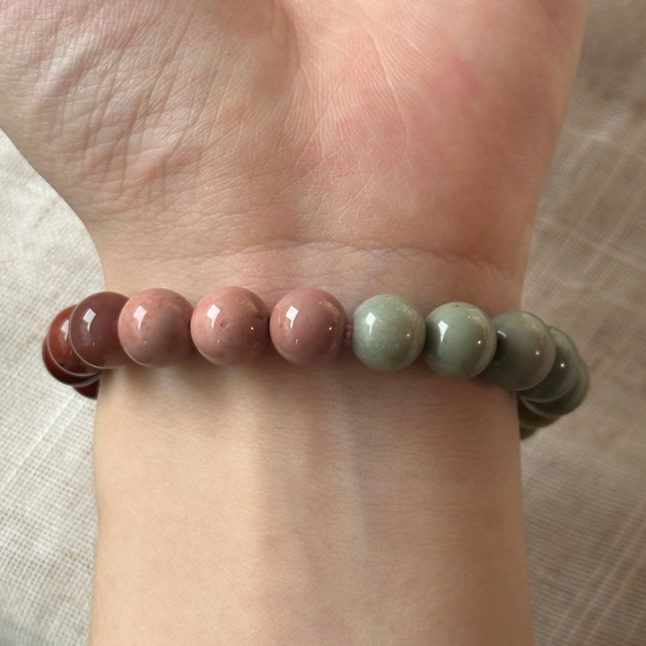 Alashan Agate Bracelet 8.9-9.3mm