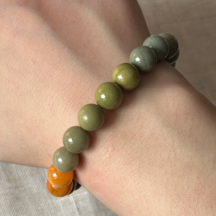 Alashan Agate Bracelet 8.9-9.3mm