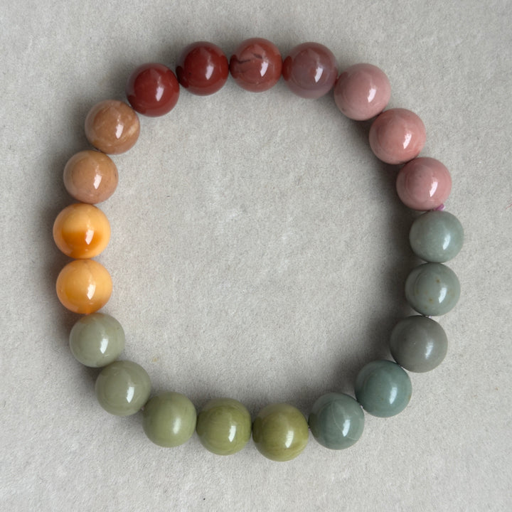 Alashan Agate Bracelet 8.9-9.3mm