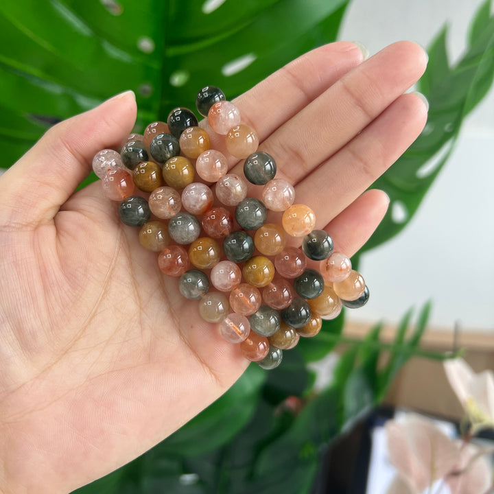 Prehnit Armband