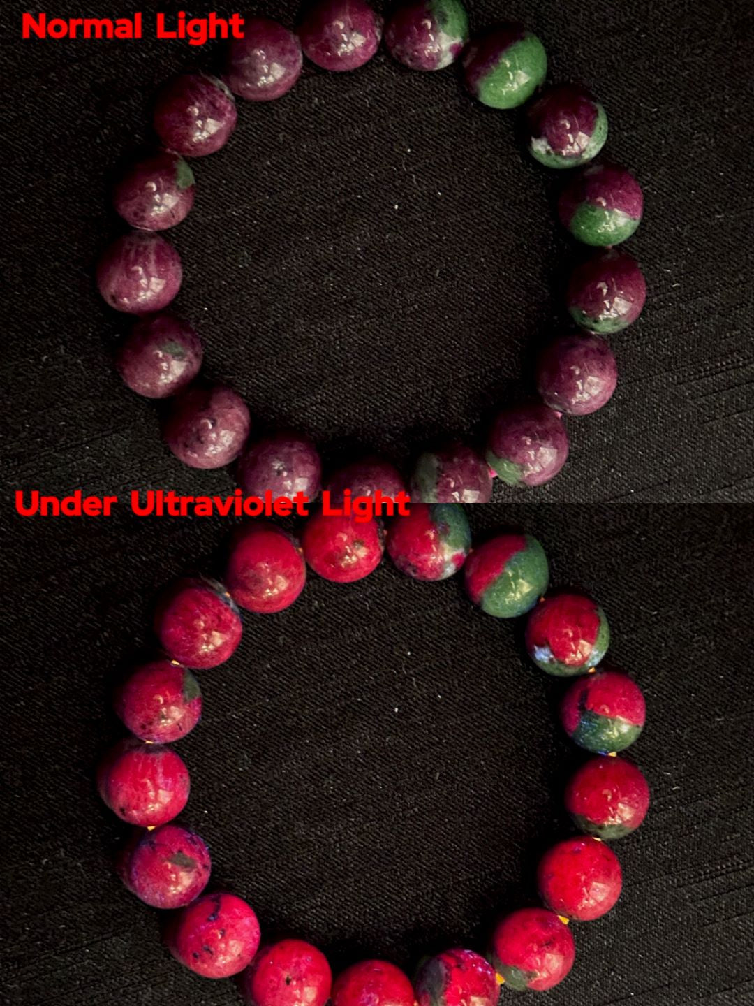 Ruby in Zoisite Bracelet 11.9-12.1mm