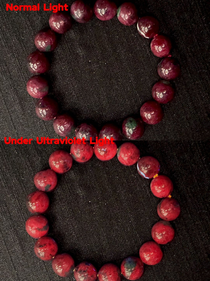 Ruby in Zoisite Bracelet 11.9-12.1mm