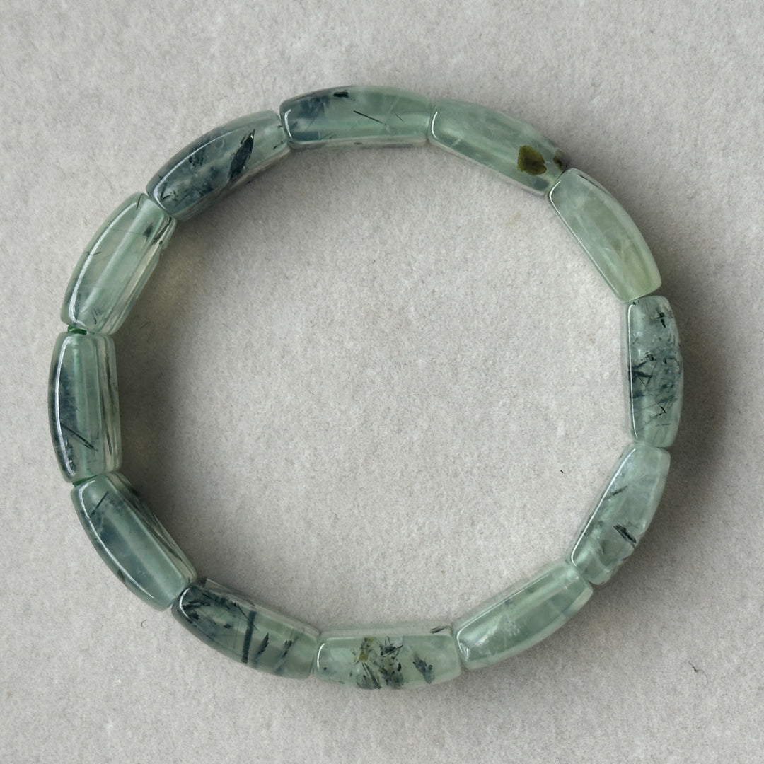 Prehnite Square Bracelet 10.3-10.8mm