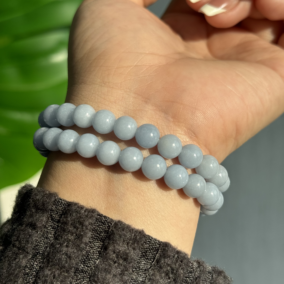 Angelite Bracelet 8mm