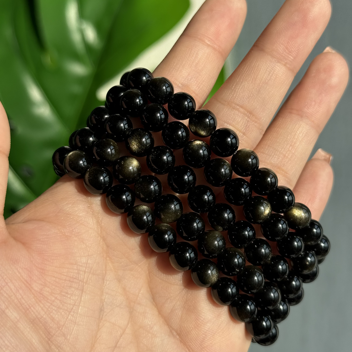 Golden Obsidian Bracelet 8mm