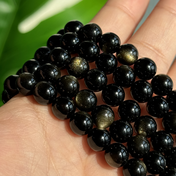 Golden Obsidian Bracelet 8mm