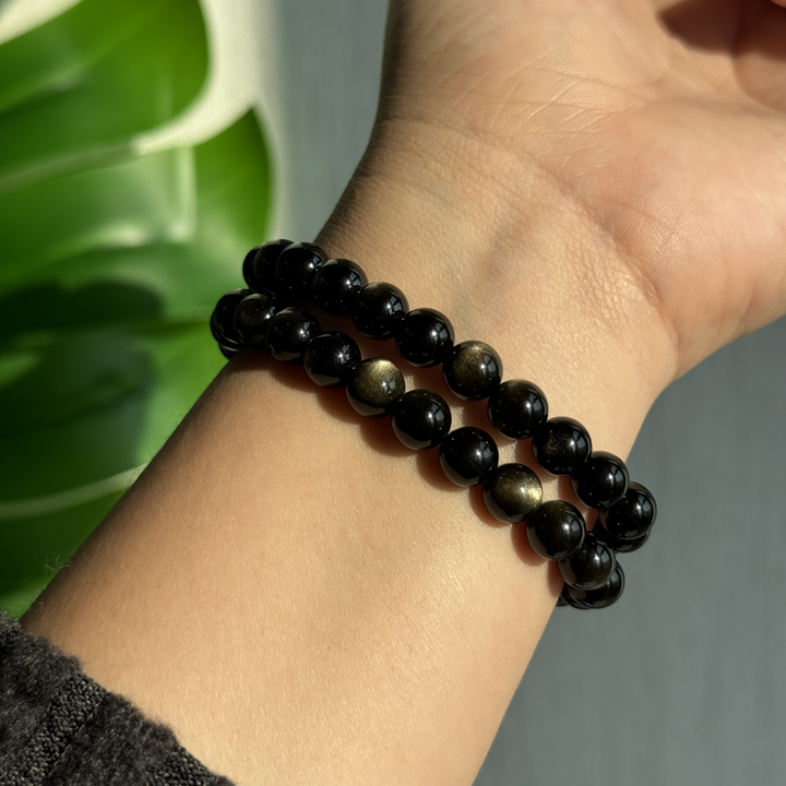 Golden Obsidian Bracelet 8mm