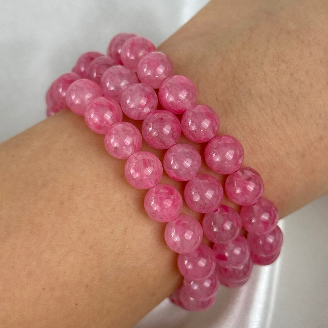 Rhodonite Bracelet 7.8-8.3mm