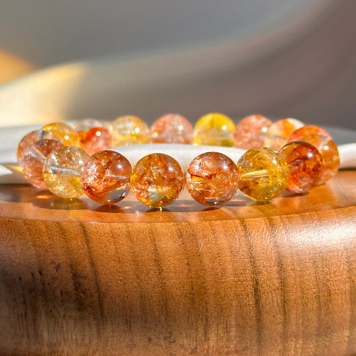 Fire Quartz Bracelet 11.9-12.1mm
