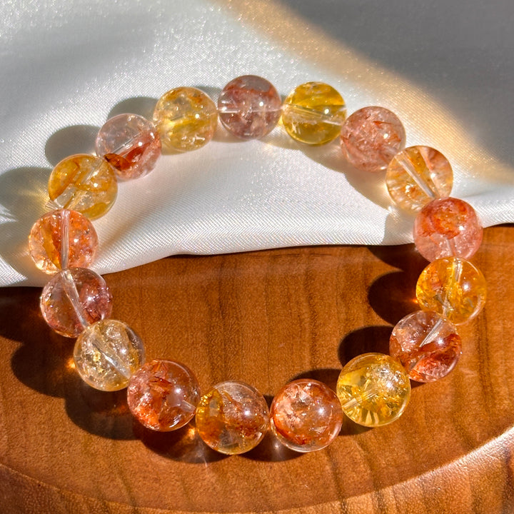 Fire Quartz Bracelet 11.9-12.1mm