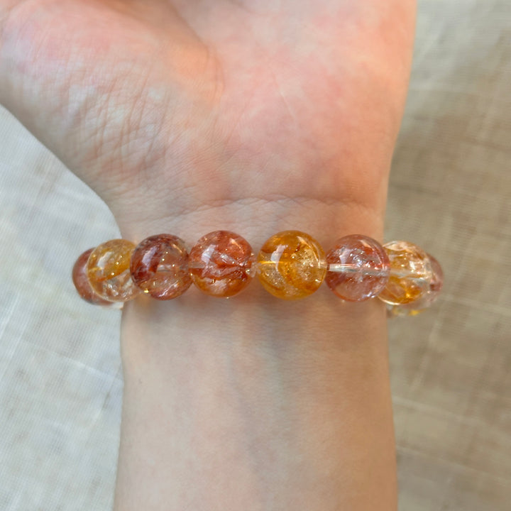 Fire Quartz Bracelet 11.9-12.1mm
