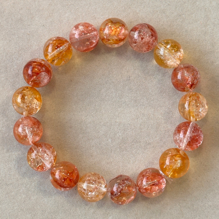 Fire Quartz Bracelet 11.9-12.1mm