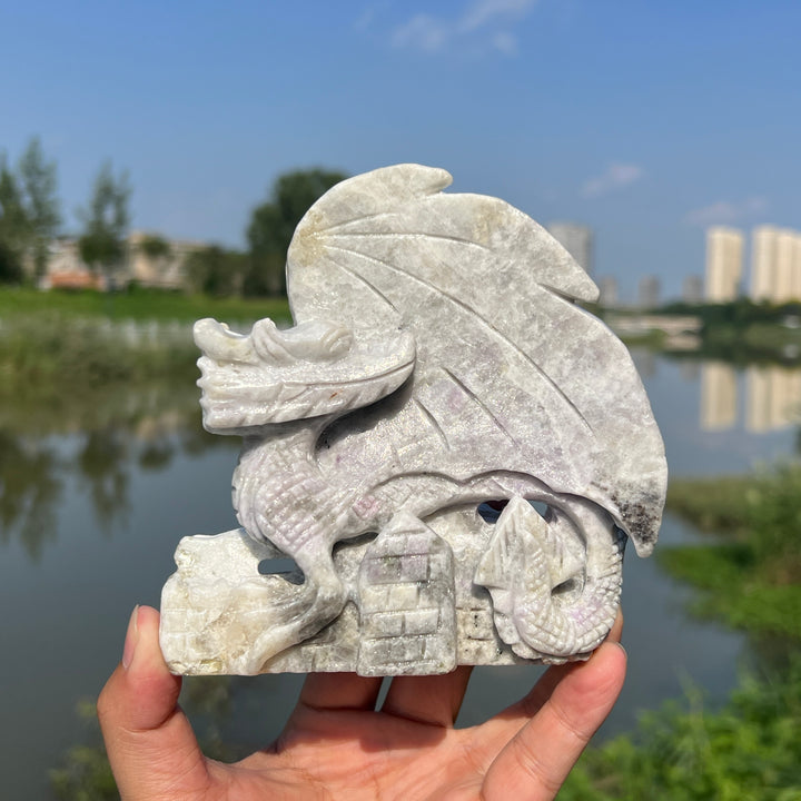 Hackmanite Dragon