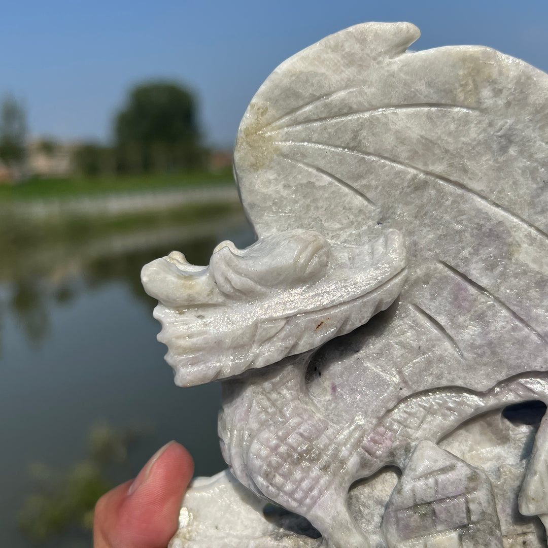 Hackmanite Dragon