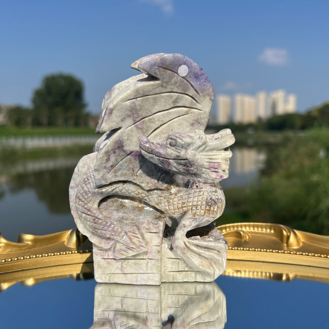 Natural Hackmanite Dragon