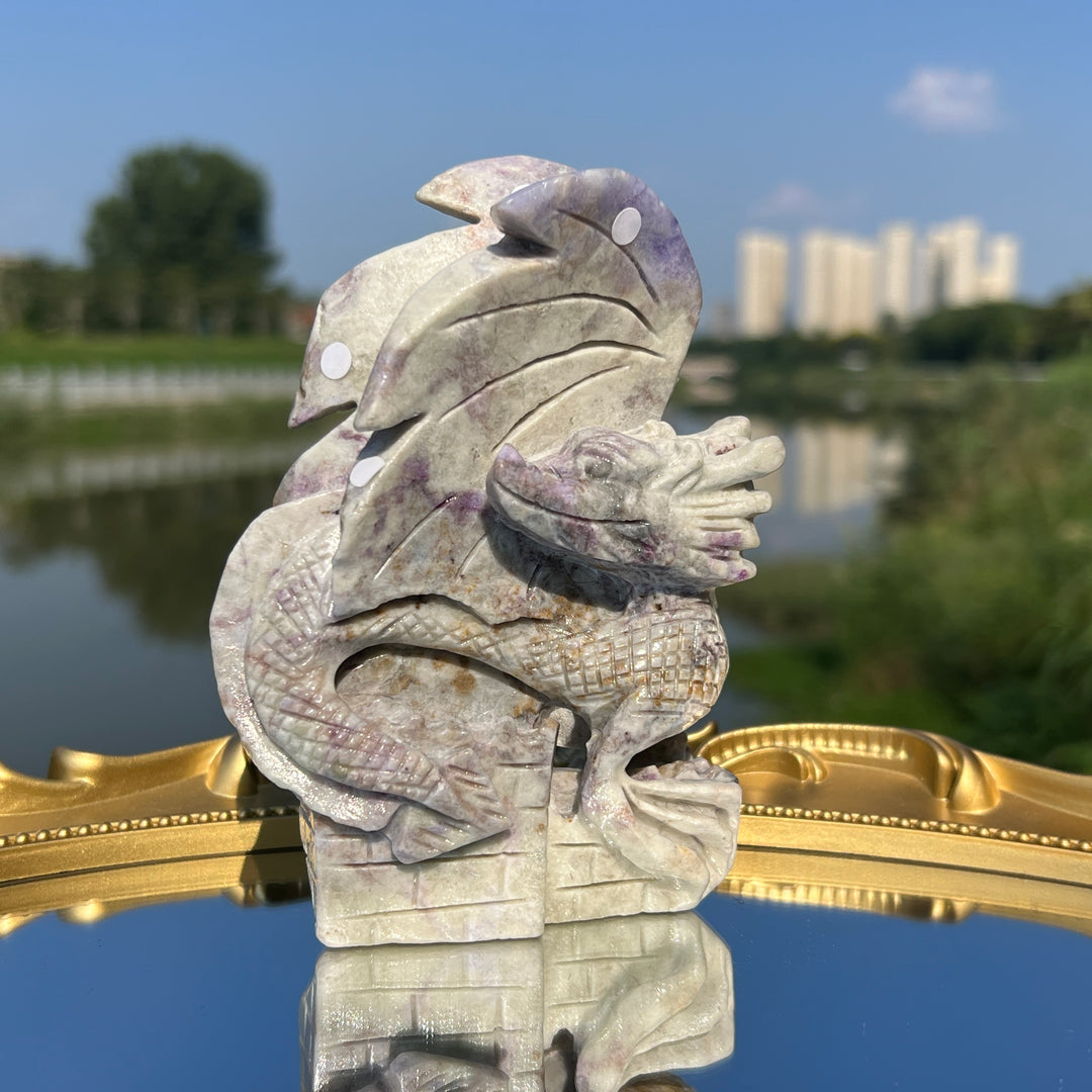 Natural Hackmanite Dragon