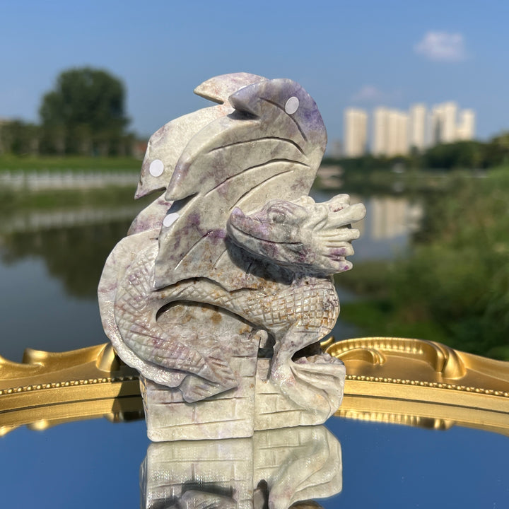Natural Hackmanite Dragon