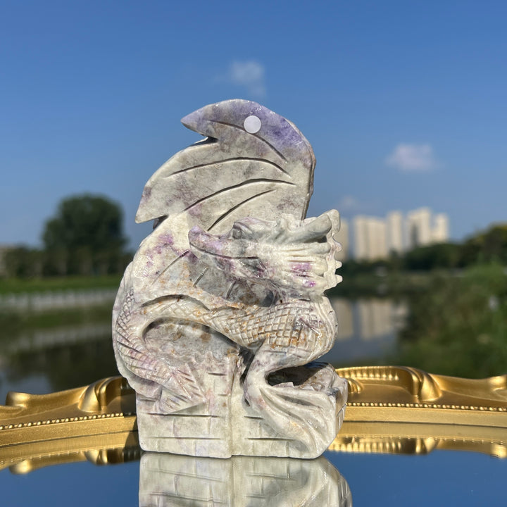 Natural Hackmanite Dragon