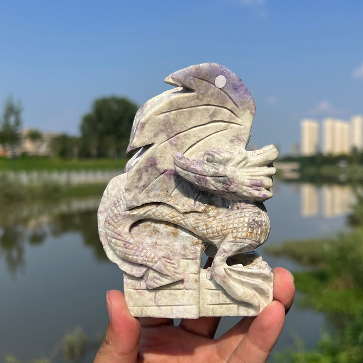 Natural Hackmanite Dragon