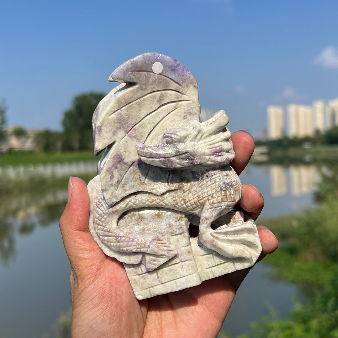 Natural Hackmanite Dragon