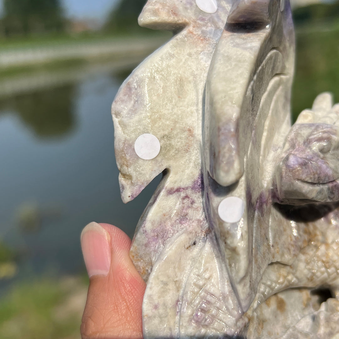 Natural Hackmanite Dragon