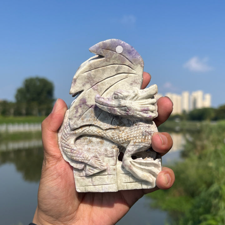 Natural Hackmanite Dragon