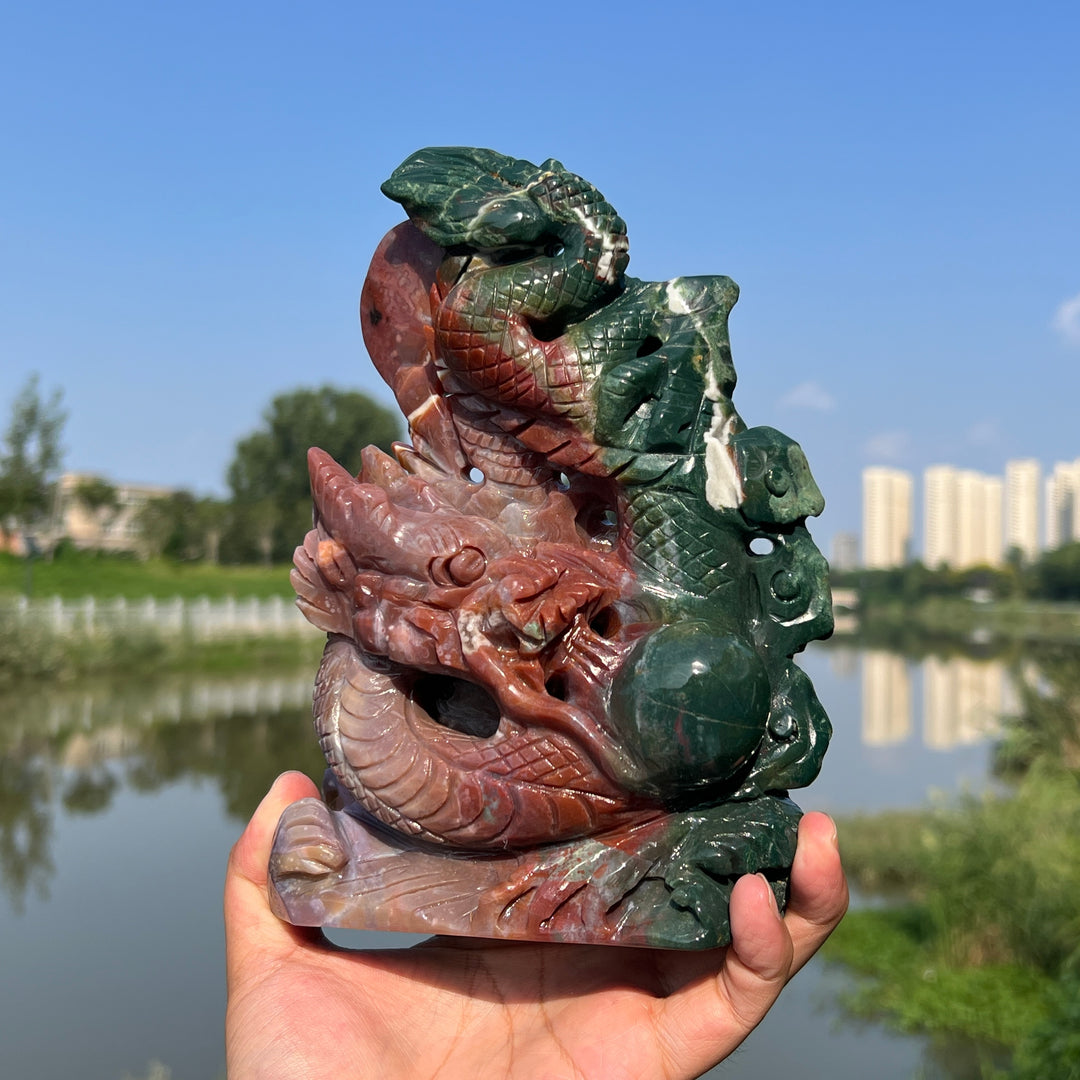 Ocean Jasper Dragon
